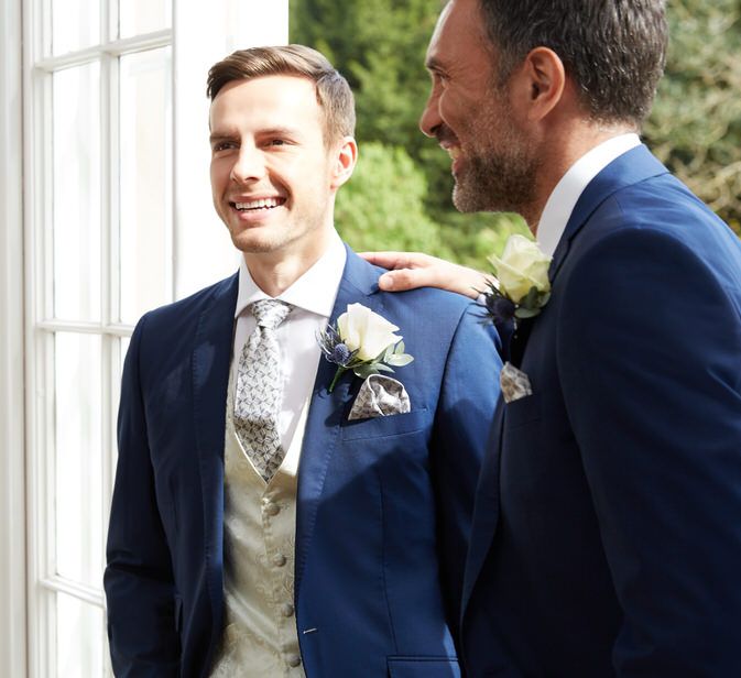 Suit Hire For Grooms & Groomsmen From <a href="https://tidd.ly/41db8232" rel="noopener" target="_blank">Moss Bros.</a>