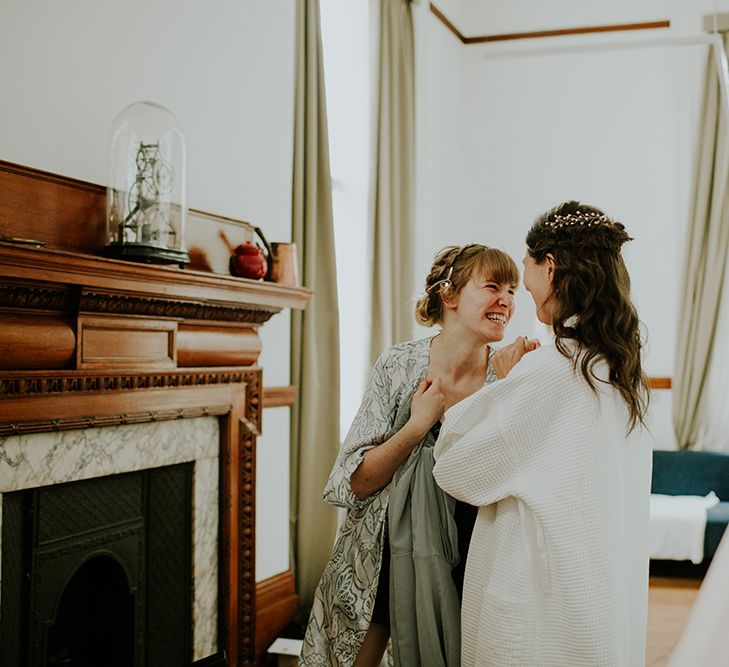 Bridal Preparations | London Townhall Hotel Wedding | Irene Yap Photography