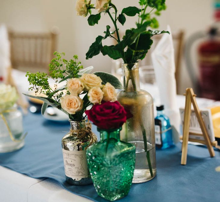 Flowers Stems in Vases