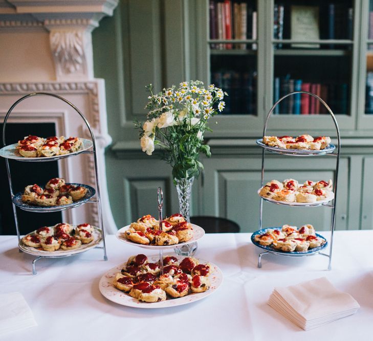 Cream Tea For Wedding Canapes