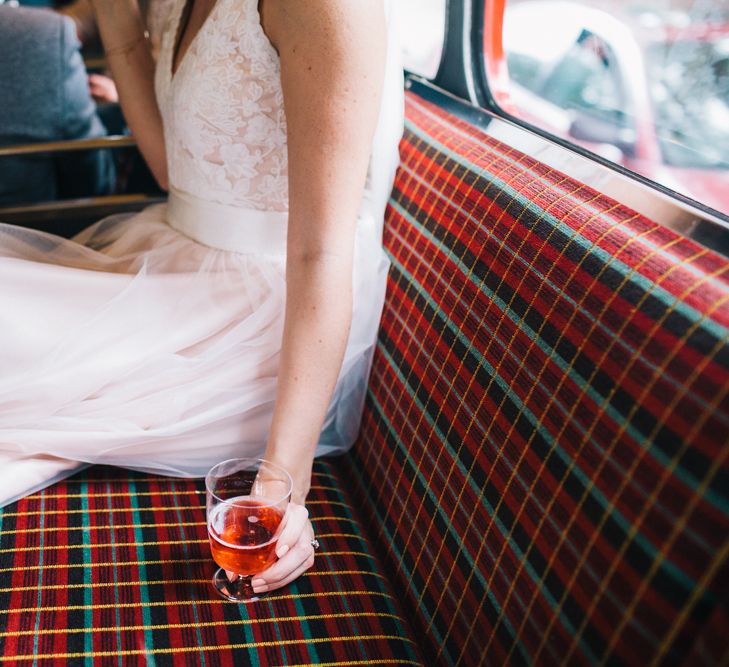 Red London Bus Wedding Transport