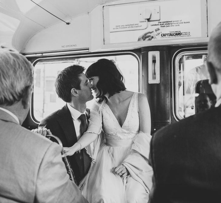 Red London Bus Wedding Transport