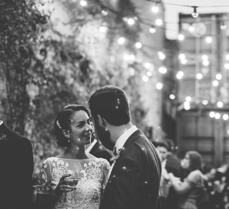 First Dance | Alice Temperley Saffron Gown | Groom in Hugo Boss Suit | Vintage Wedding at Burgh House & The Pickle Factory London | Lovestruck Photography