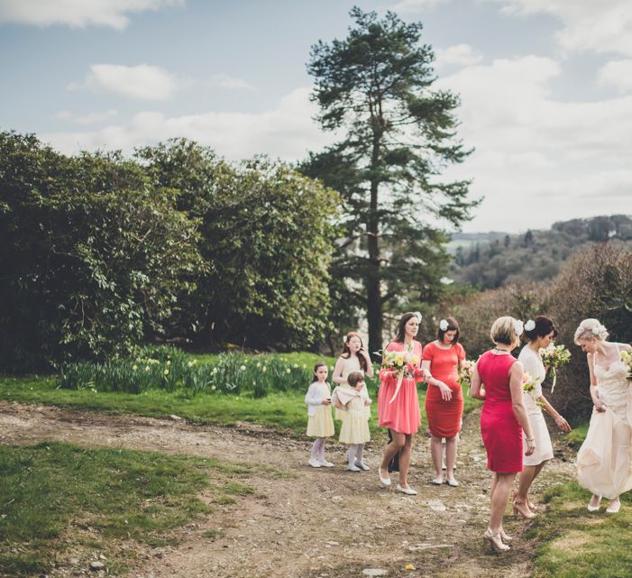 Wedding Party In High Street Dresses