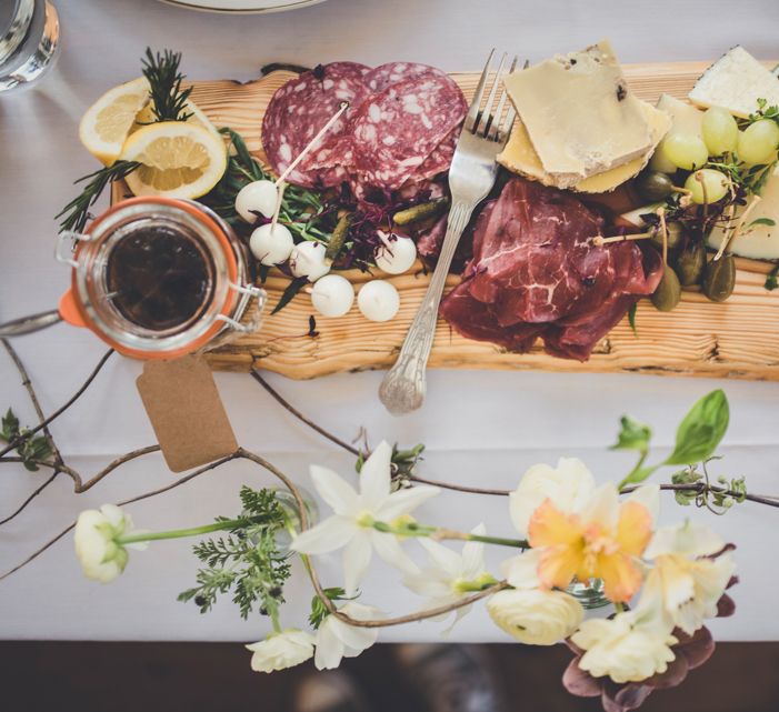 Cheese & Meat Platter For Wedding