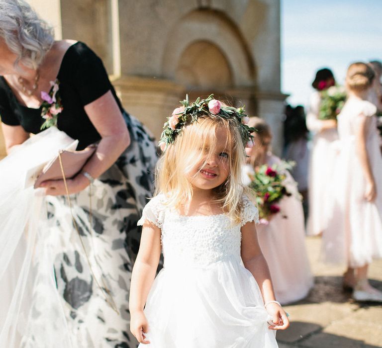 Flower Girl | Natalie Hewitt Planned Wedding at Normanton Church & Kingsthorpe Lodge Barn | Jeni Smith Photography | Blue Ridge Wedding Videography