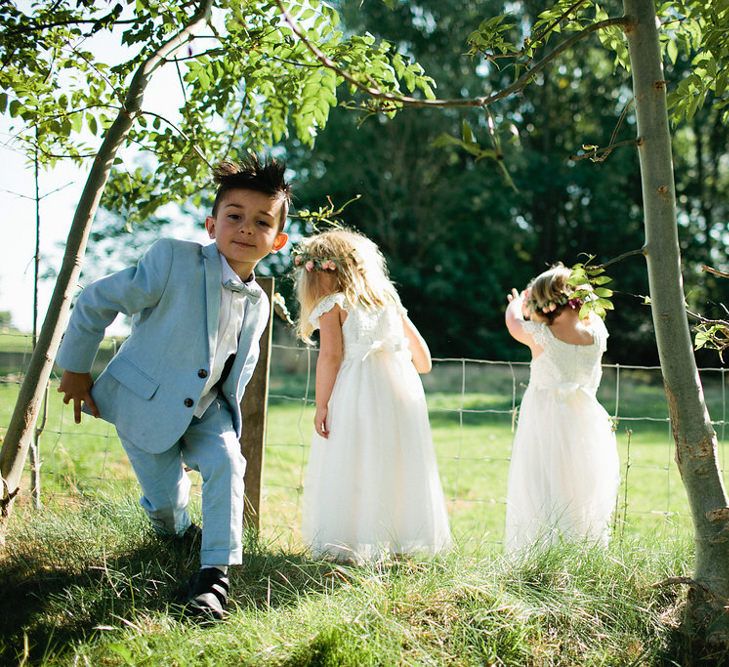 Flower Girls & Page Boys | Natalie Hewitt Planned Wedding at Normanton Church & Kingsthorpe Lodge Barn | Jeni Smith Photography | Blue Ridge Wedding Videography