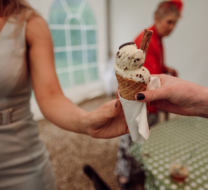 Pronovias Bride With Relaxed Up Do For A Navy & Gold Themed Wedding At Larmer Tree Gardens With Images From Jason Mark Harris