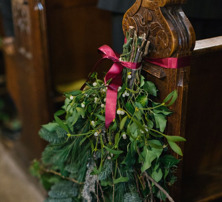 Christmas Wedding At Owen House Wedding Barn