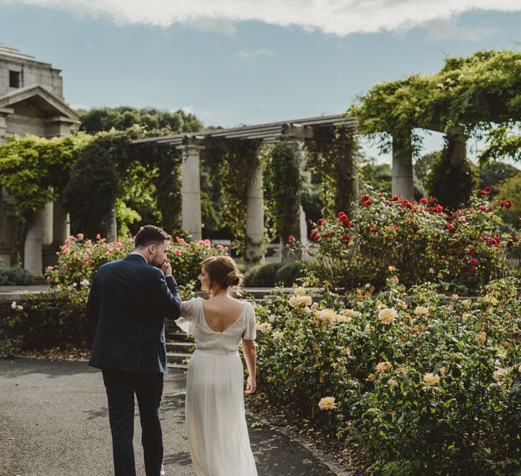 Bride in Saja Wedding Dress | War Memorial Gardens and Phoenix Park Dublin | Antonija Nekic Photography