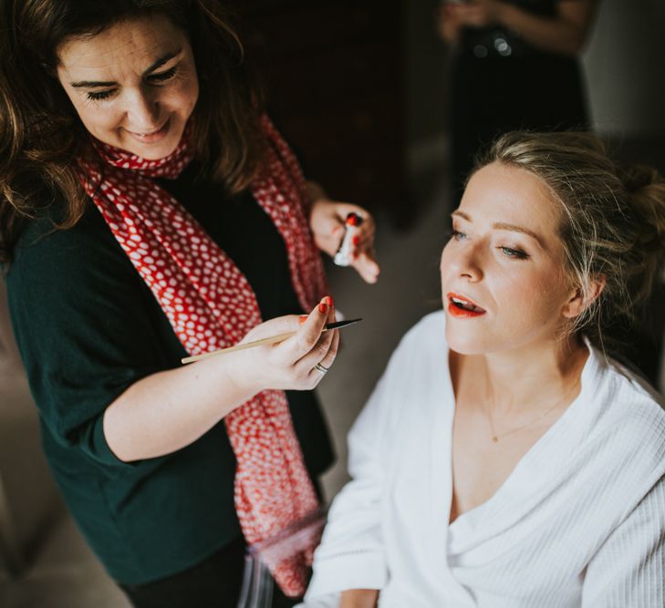 Rue De Seine Bride For A Foliage & Pampas Grass Wedding At Godwick Hall With Props From The Little Lending Co & Images By Darina Stoda