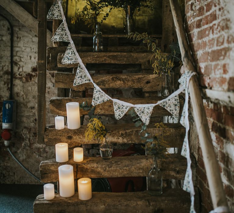 Rue De Seine Bride For A Foliage & Pampas Grass Wedding At Godwick Hall With Props From The Little Lending Co & Images By Darina Stoda