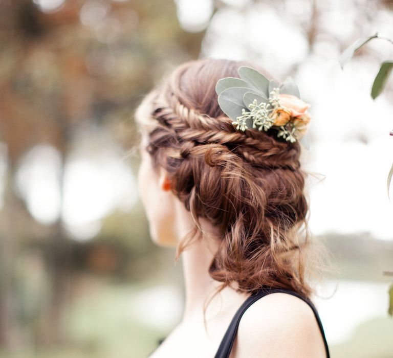 Beautiful Braided Hair For Bride