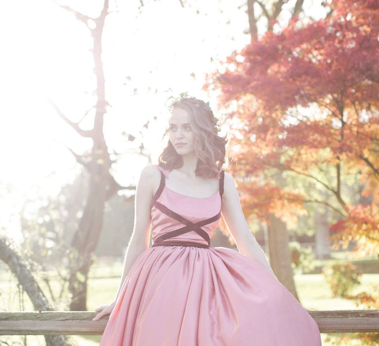 Pink Wedding Dress by Ailsa Munro