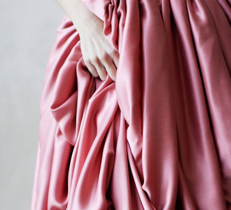 Pink Wedding Dress by Ailsa Munro