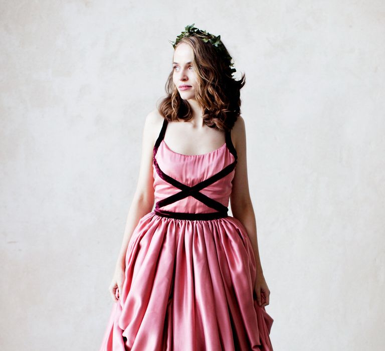 Pink Wedding Dress by Ailsa Munro