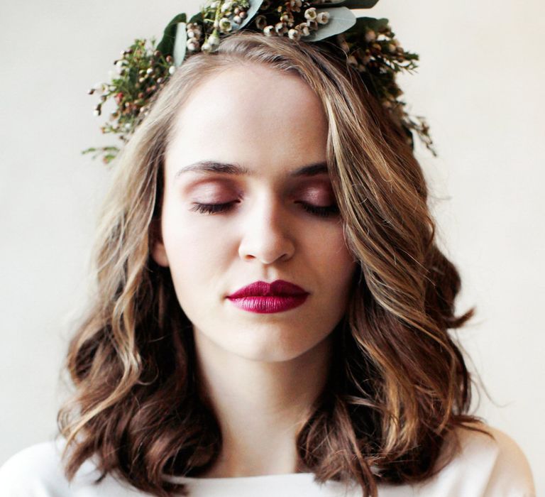 Bride With Red Lip