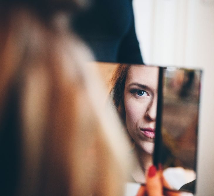 Beautiful Bride Getting Ready For Wedding