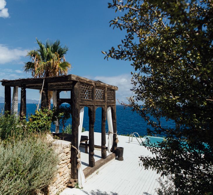 Outdoor Greek Destination Wedding at The Peligoni Club | Lucy Turnbull Photography