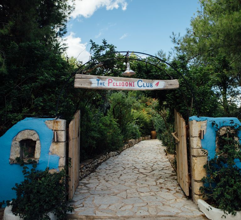 Outdoor Greek Destination Wedding at The Peligoni Club | Lucy Turnbull Photography