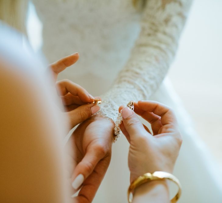 Bride Getting Ready