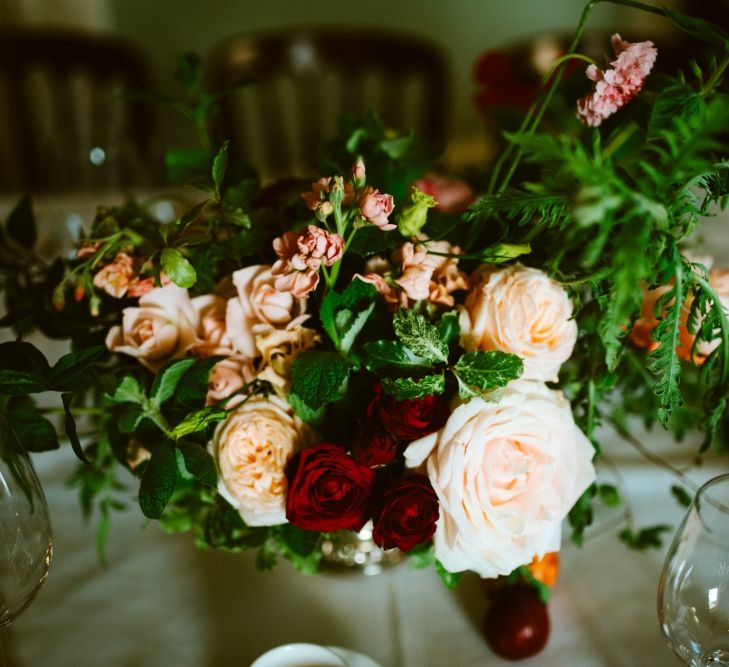 Opulent Flowers For A Castle Wedding In Scotland