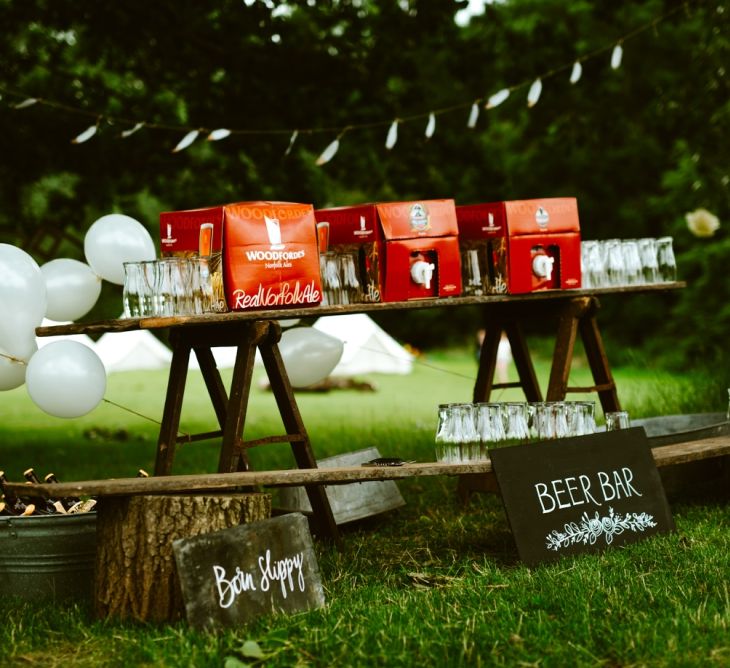 Drinks Station Festival Wedding