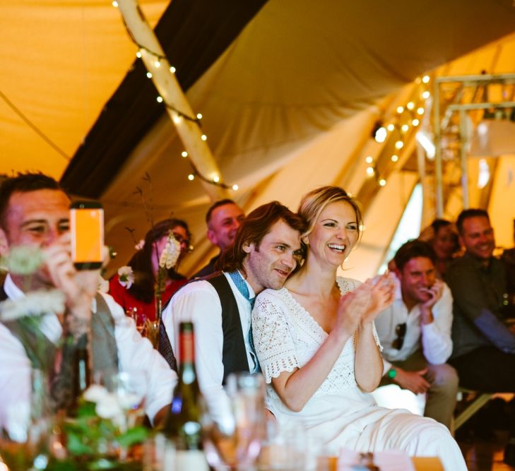 Festival Inspired Wedding At Browning Bros Essex