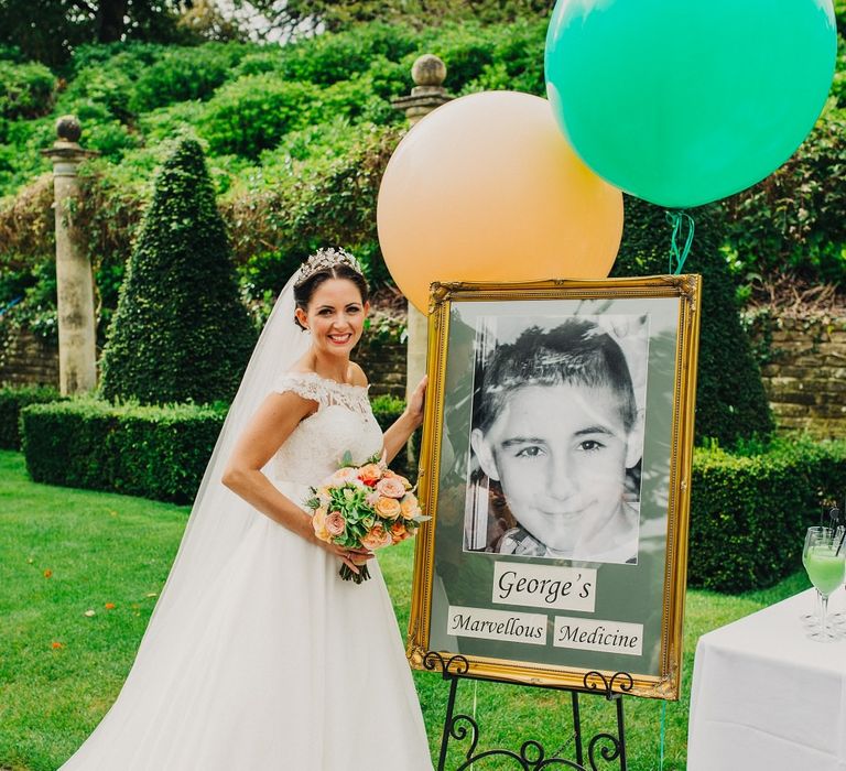 Cocktail Bar | Coral & Green Wedding at The Italian Villa in Poole, Dorset with Japanese Gardens | Peppermint Love Photography | Wedding Memories Film