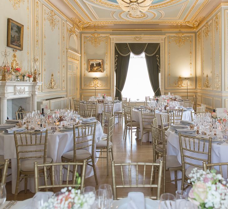 Elegant Reception Room at Fetcham Park, Surrey