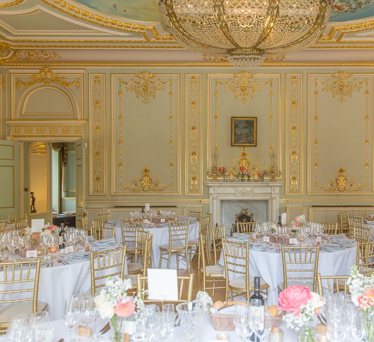 Elegant Reception Room at Fetcham Park, Surrey