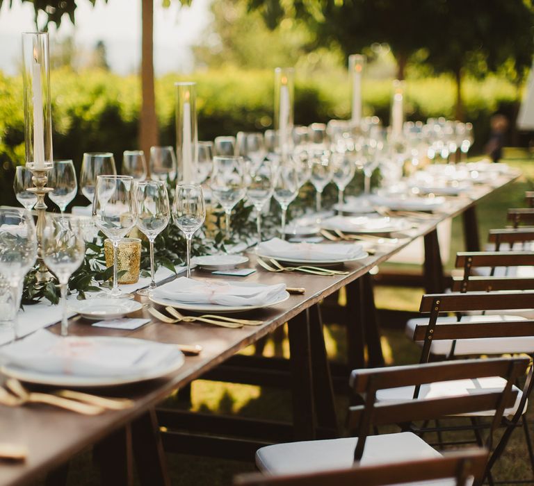 Outdoor Italian Wedding at Borgo Petrognano Planned by Tuscan Wedding Planners | Frances Sales Photography