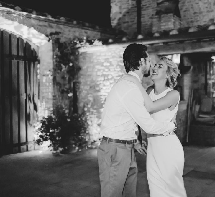 First Dance | Bride in Backless 'Orleans' Sarah Seven Wedding Dress | Frances Sales Photography