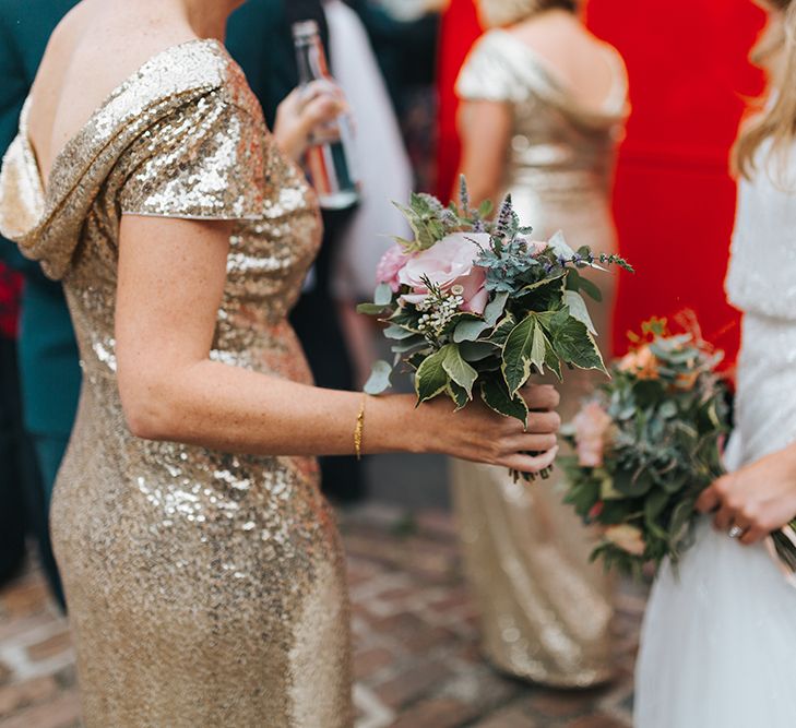 Gold Sequin Dresses