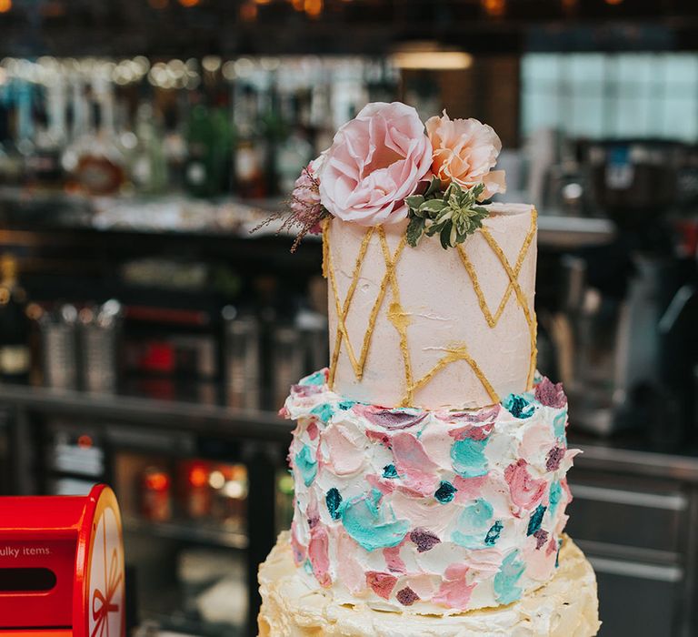 Bee's Bakery Wedding Cake