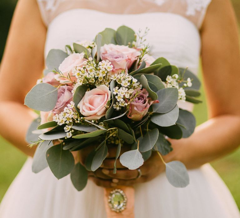 Blush Pink Rose Bridal ouquet