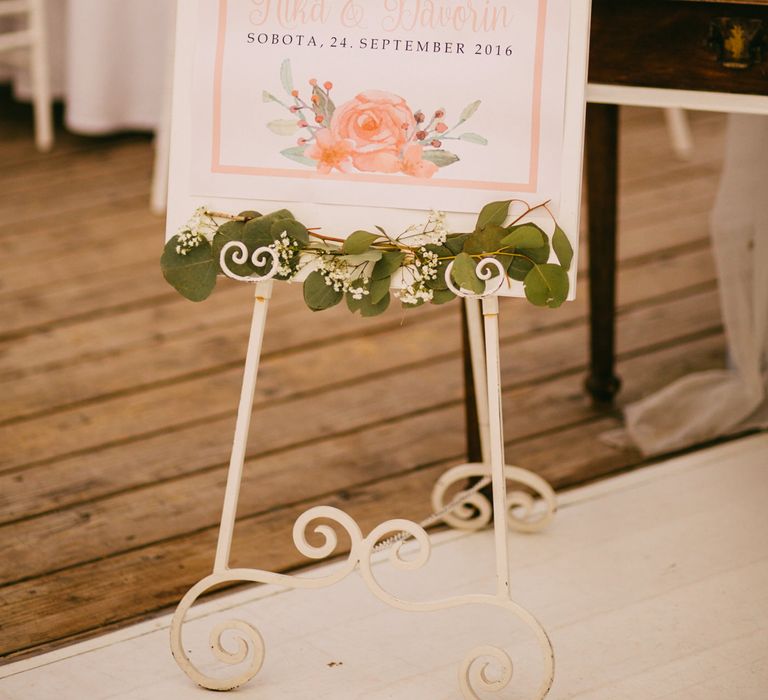 Wedding Welcome Sign