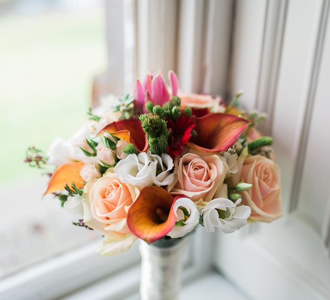 Rose & Lily Bridal Bouquet | Kathy Silke Photography