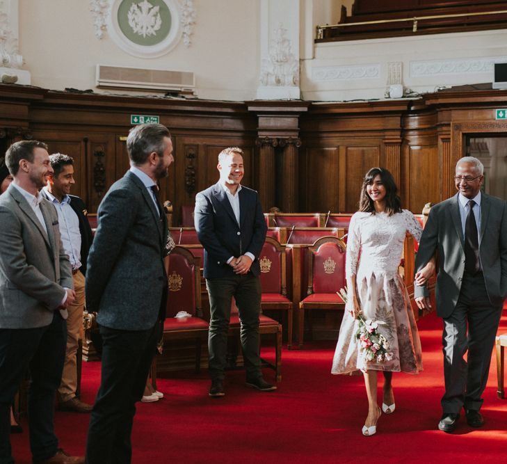 Civil Wedding Ceremony At Islington Town Hall