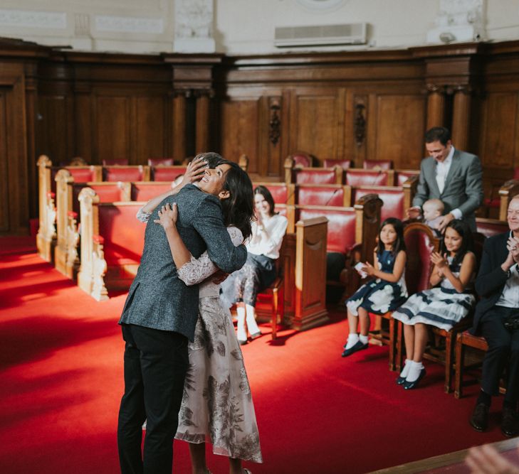 Civil Wedding Ceremony At Islington Town Hall