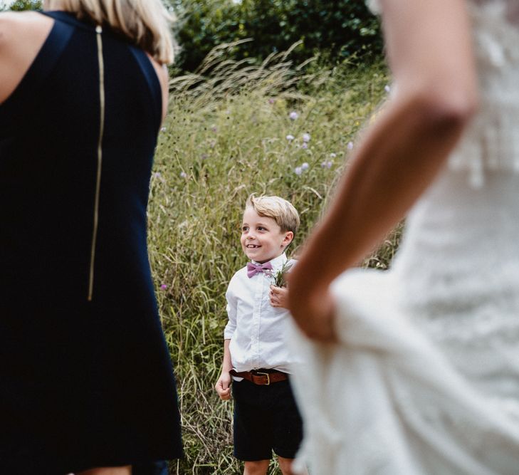 Wedding Guests | Lilac & Navy Rustic Wedding at Stone Barn, Cotswolds | Frankee Victoria Photography