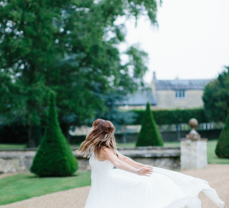 Bride in Jenny Packham