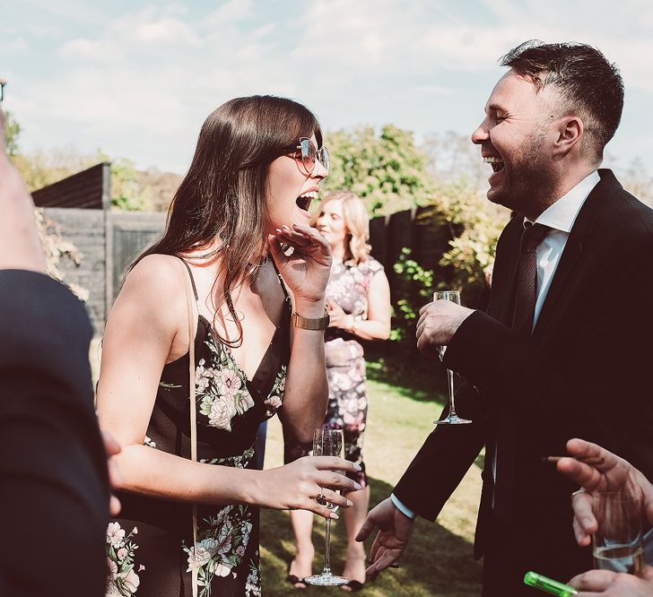 Wedding Guests | Outdoor Wedding at Millbridge Court | Lemonade Pictures