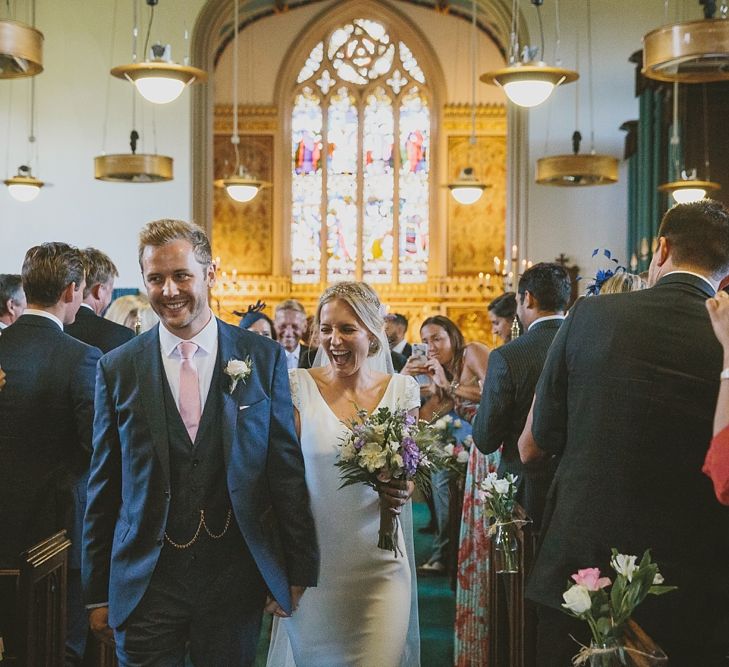 Bride & Groom Church Wedding Ceremony