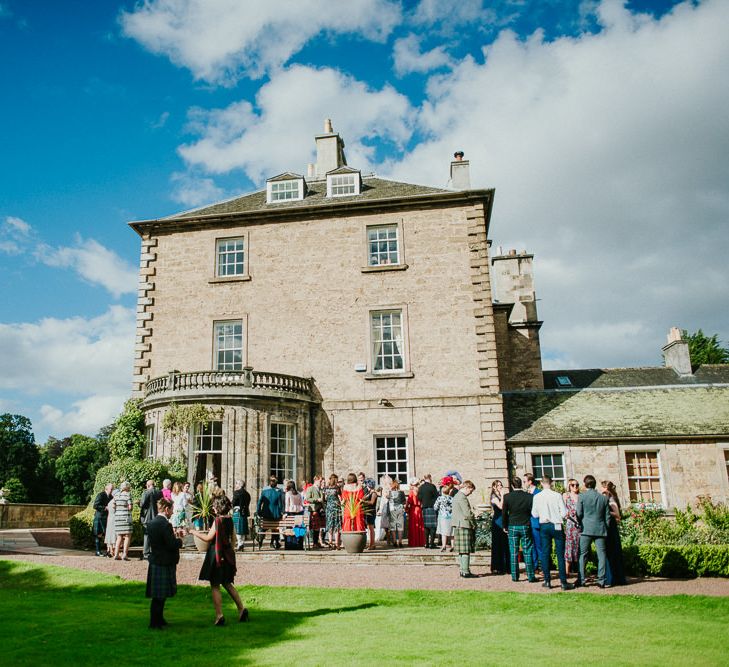 Scottish Wedding At Gilmerton House in East Lothian