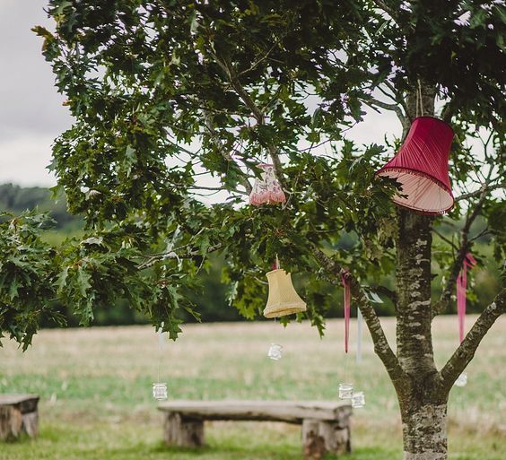 Hay Bale Seating Area