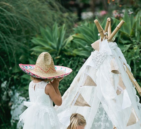 Tipi For Little Ones At Weddings