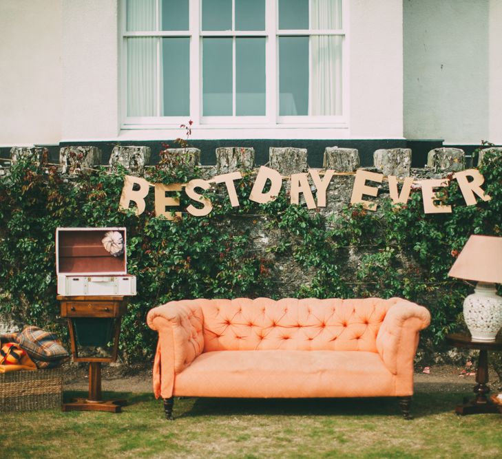 Outdoor Seating Area For Guests