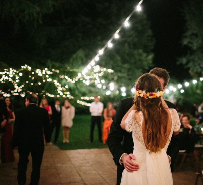 Bride & Groom Outdoor First Dance