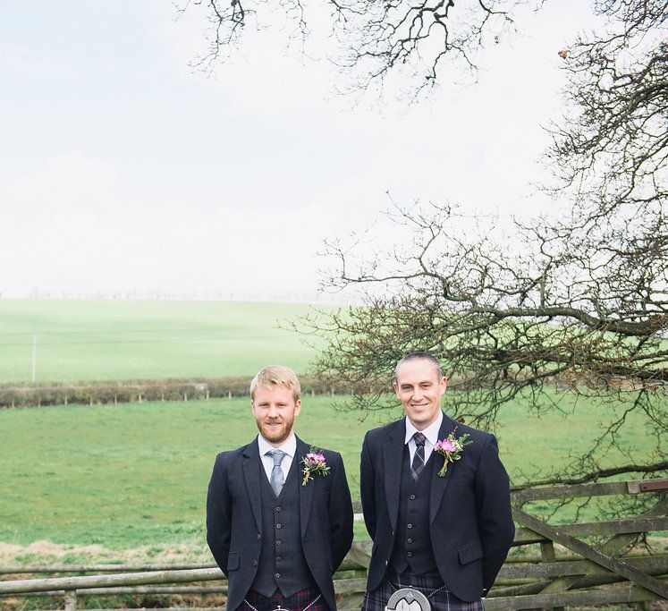 Scottish Wedding At Dalduff Ayreshire With Bride In Ellis Bridals Gown & Bridesmaids In For Her & For Him With Images From Mirrorbox Collective